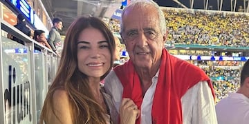 Zulemita Menem y Rodolfo D'Onofrio