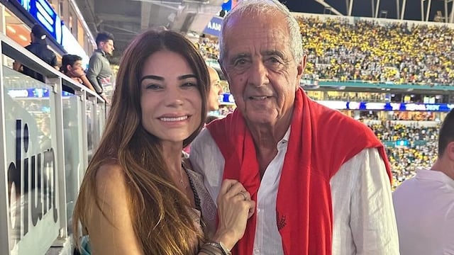 Zulemita Menem y Rodolfo D'Onofrio