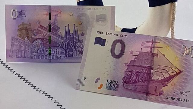 Billete de 0 euros - Foto BBVA