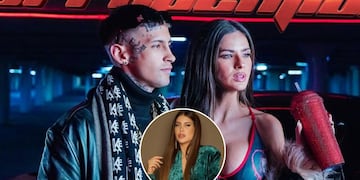 ¿Fue para Wanda Nara? La China Suárez rompió el silencio sobre su canción con L-Gante