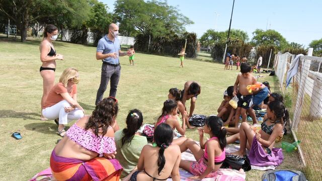 Finalizó el primer período de “Todos al agua”
