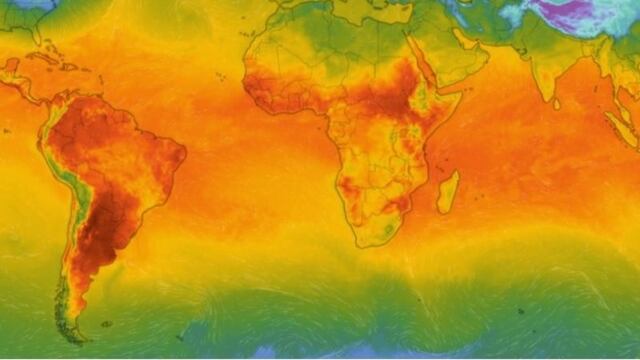 Una intensa ola de calor afectará la región la semana próxima con temperaturas que superarían los 40 grados. Gentileza Diario La Provincia SJ
