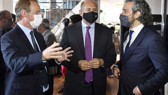 Bordet fue parte de la presentación de "Cancillería Federal".