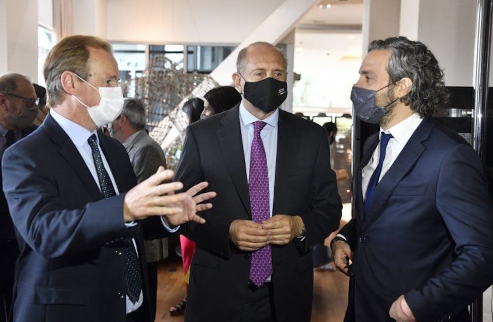 Bordet estuvo presente en la presentación de “Cancillería Federal”