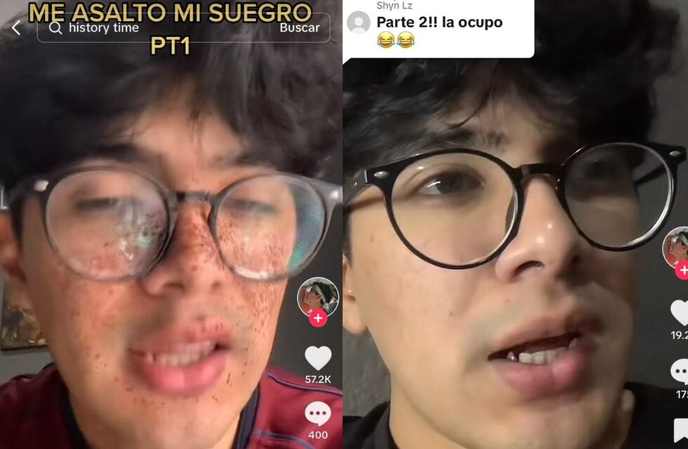 Fue a visitar a su novia, descubrió que su suegro fue el que lo asaltó y su historia se hizo viral en TikTok