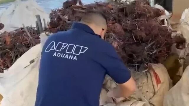 Contrabando en la Triple Frontera: incautan caravana que transportaba 18 toneladas de cobre y plomo.