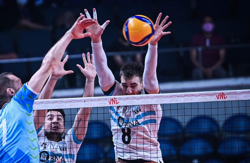 Bloqueados: con el mendocino Loser, Argentina volvió a perder y fue ante Eslovania