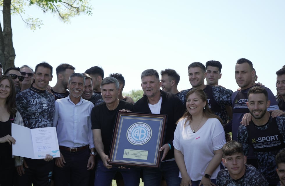 El Belgrano campeón también recibió el reconocimiento del Concejo Deliberante