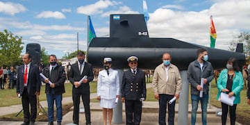 Quedó organizado el monumento al ARA San Juan en Tres Arroyos