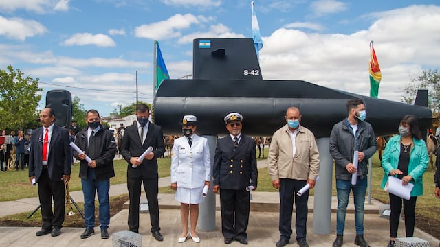Quedó organizado el monumento al ARA San Juan en Tres Arroyos