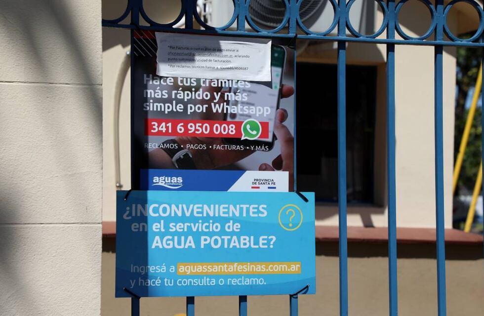 Coronavirus en Santa Fe: Aguas Santafesinas suspende la atención presencial en sus oficinas