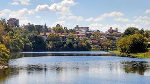 Paisaje de Villa Carlos Paz.