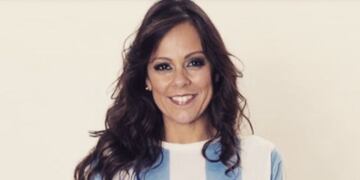 Fabiola Andrade, periodista brasileña, contó que quiere que Argentina gane la Copa América.