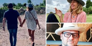 Dolores Barreiro y Christophe Krywonis juntos en Mendoza