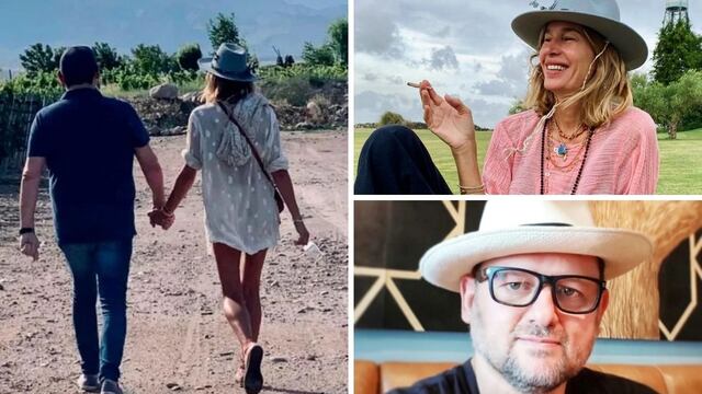 Dolores Barreiro y Christophe Krywonis juntos en Mendoza