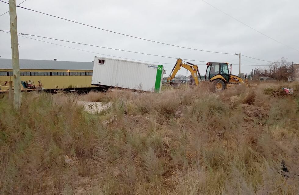 Trabajos de Obras Publicas en distintos sectores de la ciudad