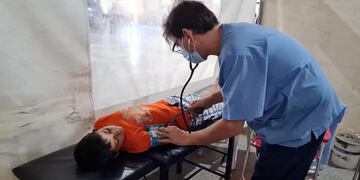 Los exámenes son gratis y los realizan profesionales del área de Salud del Municipio.