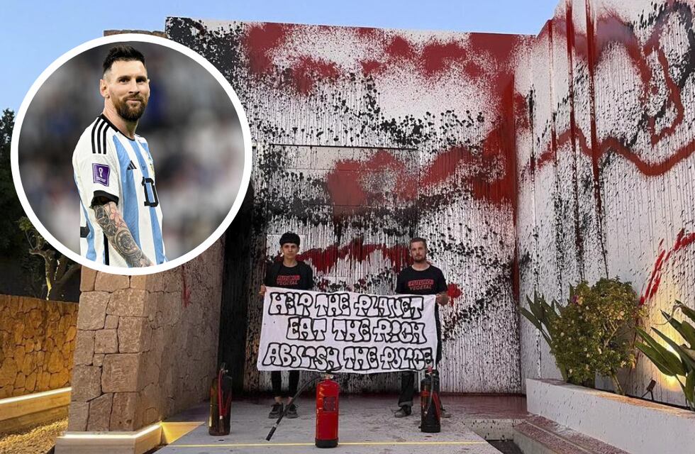 La cifra millonaria que Lionel Messi exige a los ambientalistas que vandalizaron su mansión en Ibiza