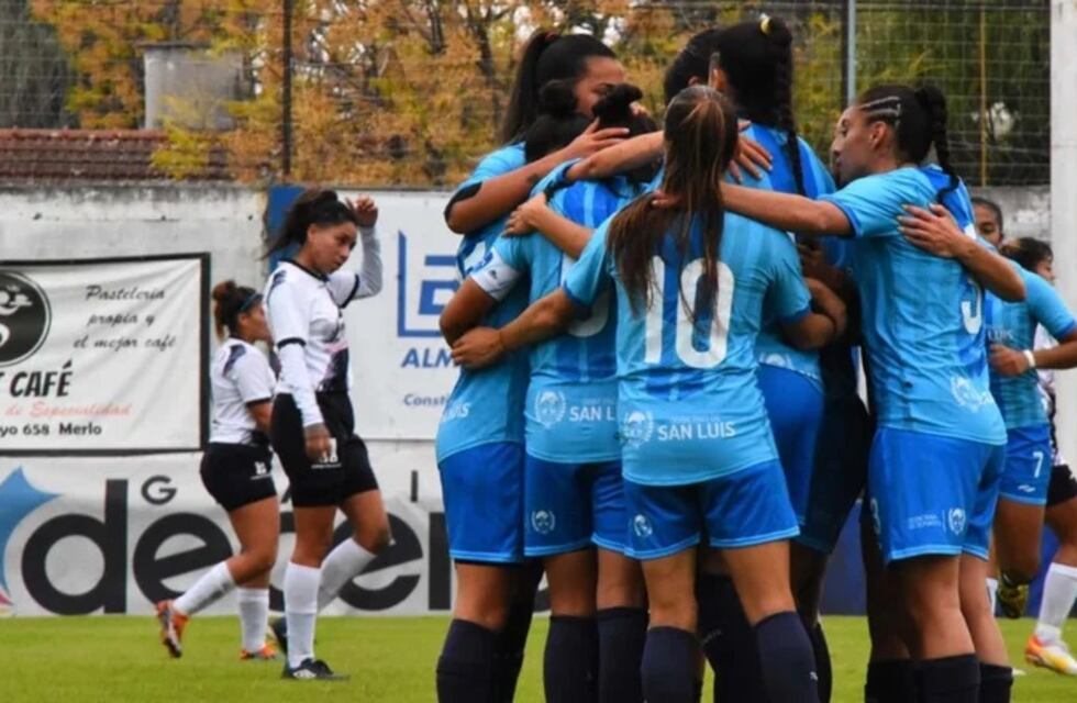Fútbol femenino: San Luis F.C. mantuvo su invicto frente a Deportivo Merlo