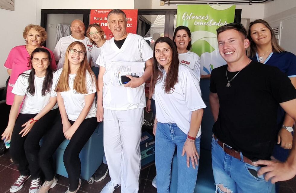 Agradecimiento del Centro de Salud de Tres Arroyos en el Día Mundial del Donante de Sangre