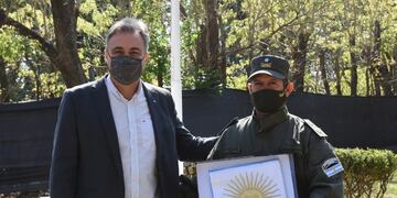Acto por los 15 años de la Gendarmería en Rafaela