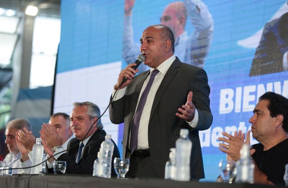 Manzur: “Gracias querido Osvaldo, por el compromiso y la lealtad, gracias por el trabajo que venís haciendo”