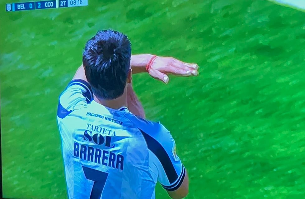 Belgrano sufrió el festejo de un jugador surgido en Talleres, y chocó con Aguerre figura