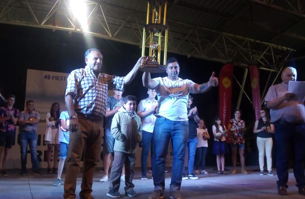 El claromequense Juan Pablo Peralta deportista del año 2021