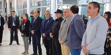 El Ministerio de Seguridad, junto 
a autoridades locales, supervisó los avances en el marco del plan provincial de mejora edilicia.