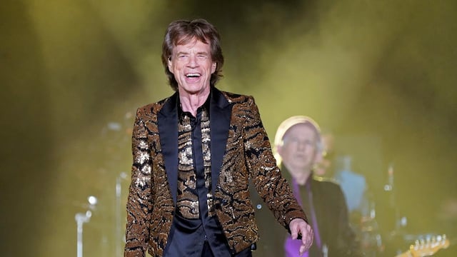 Mick Jagger, de los Rolling Stones. (AP)