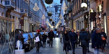 La calle más lujosa del mundo.