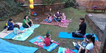 Eldorado: agasajo a los más pequeños en el Centro Terapéutico Dharma