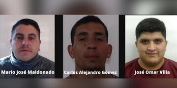 Tres hombres son intensamente buscados en Córdoba, acusados de robar autos y neumáticos con inhibidores de alarma.