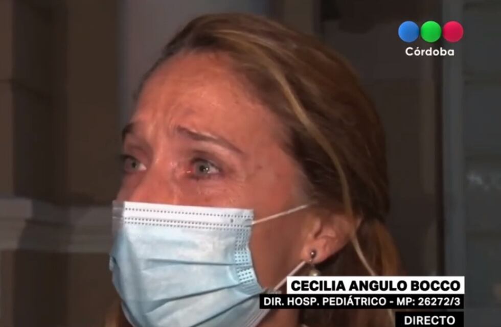 Dolor y llanto de la directora del Pediátrico por el residente que falleció de coronavirus