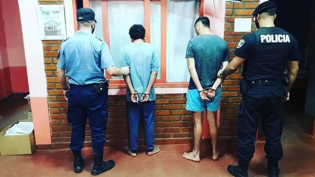 Eldorado: por el robo a un remisero detuvieron a dos jóvenes.