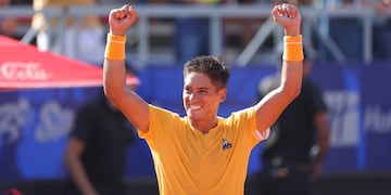 Sebastián Báez festejó en el Córdoba Open 2023. Nuevo campeón (Prensa Córdoba Open).