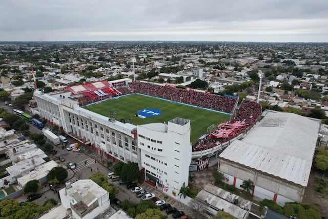 El estadio de Instituto en Alta Córdoba, sede de la final de Copa Argentina.
