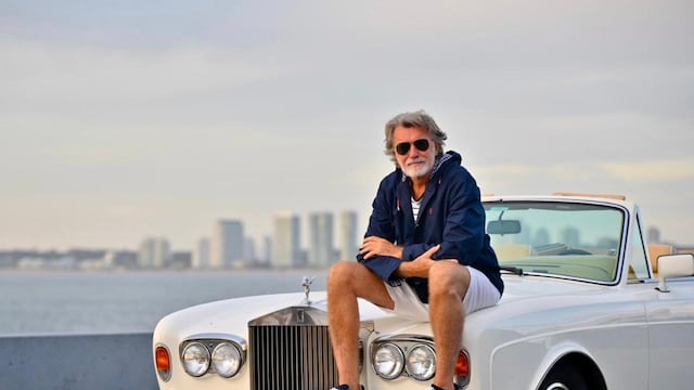 Pancho Dotto pone en venta su clásico Mercedes Benz: cuánto pide