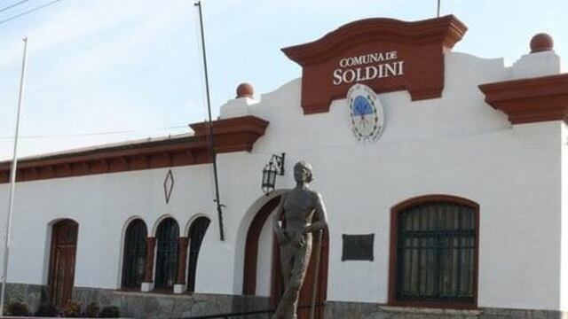 Soldini: empleados comunales con aislamiento preventivo (Facebook Comuna de Soldini)