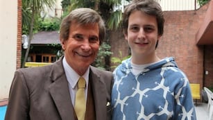 Christian, el hijo de Silvia Süller y Silvio Soldán