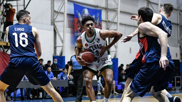 Atenas extrañó el goleo de Romeao Ferguson en su visita a San Lorenzo. (Matías García / Liga Nacional)