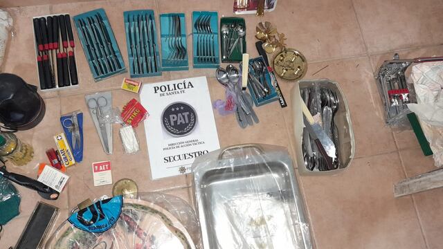 Elementos secuestrados por la PAT