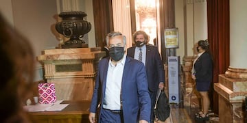 Alfredo Cornejo está internado en el hospital Central.