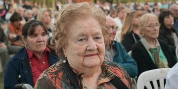 Nilda Fonti de Martinatto ciudadana ilustre de Arroyito