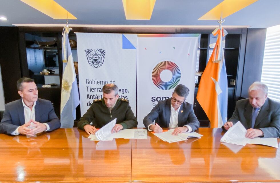 Tierra del Fuego firmó un acuerdo para potenciar el Polo Logístico Antártico