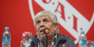 Hugo Moyano anunció que no se presentará como candidato a presidente de Independiente. Foto: Los Andes.