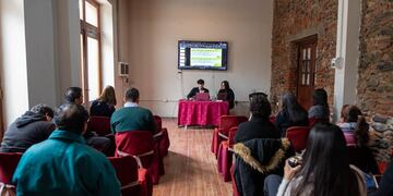 Se realizó un taller en la Casa de la Cultura