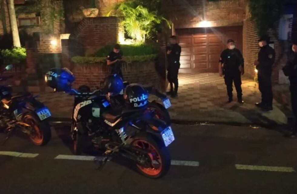 Detención tras persecución a un grupo de motociclistas en Posadas