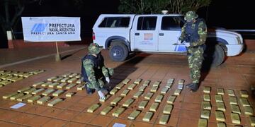 Incautan marihuana en Santa Ana.