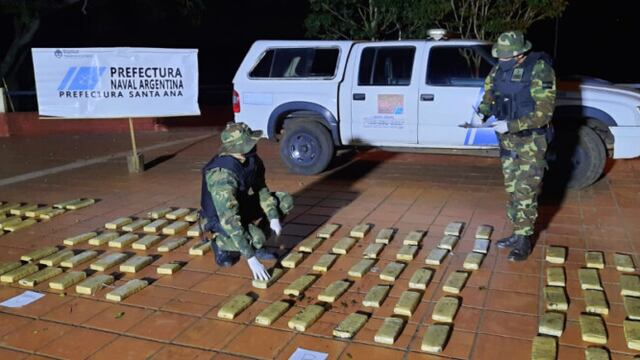 Incautan marihuana en Santa Ana.